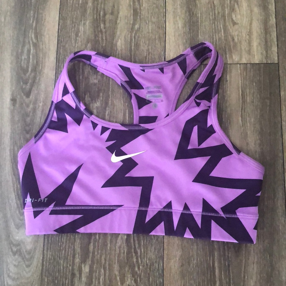 Purple Nike Sports Bra